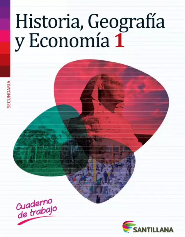 Libro de Historia, Geografía y Economía primer grado de Secundaria
