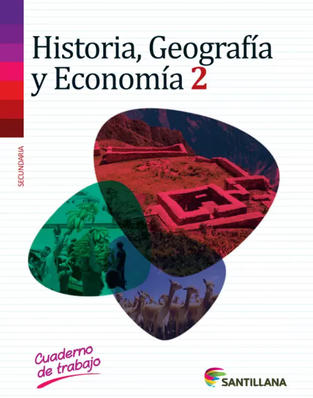 Libro de Historia, Geografía y Economía segundo grado de Secundaria