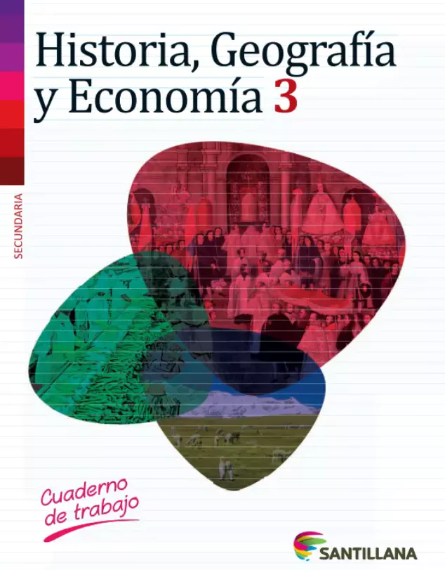 Libro de Historia, Geografía y Economía tercer grado de Secundaria