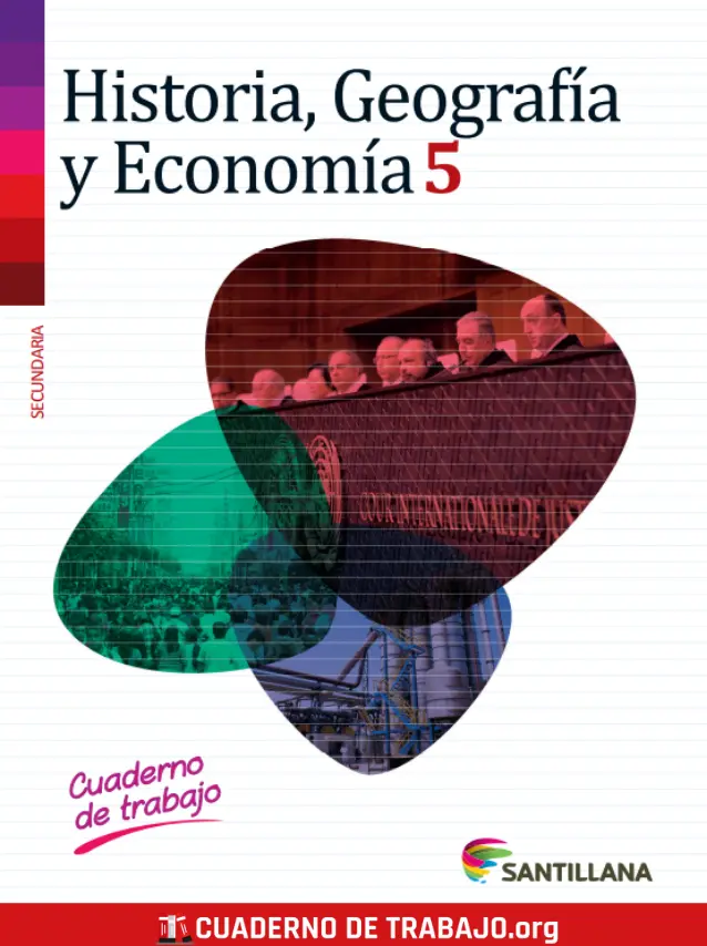 Libro de Historia, Geografía y Economía quinto grado de Secundaria